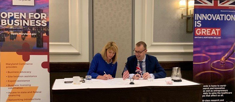 Maryland and UK Sign Two New Partnerships to Grow Life Science Businesses