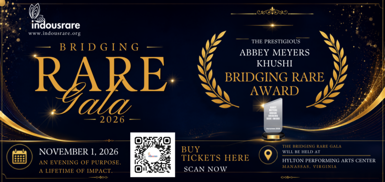 Abbey Meyers Khushi Bridging RARE Awards Ceremony & Gala by IndoUSrare