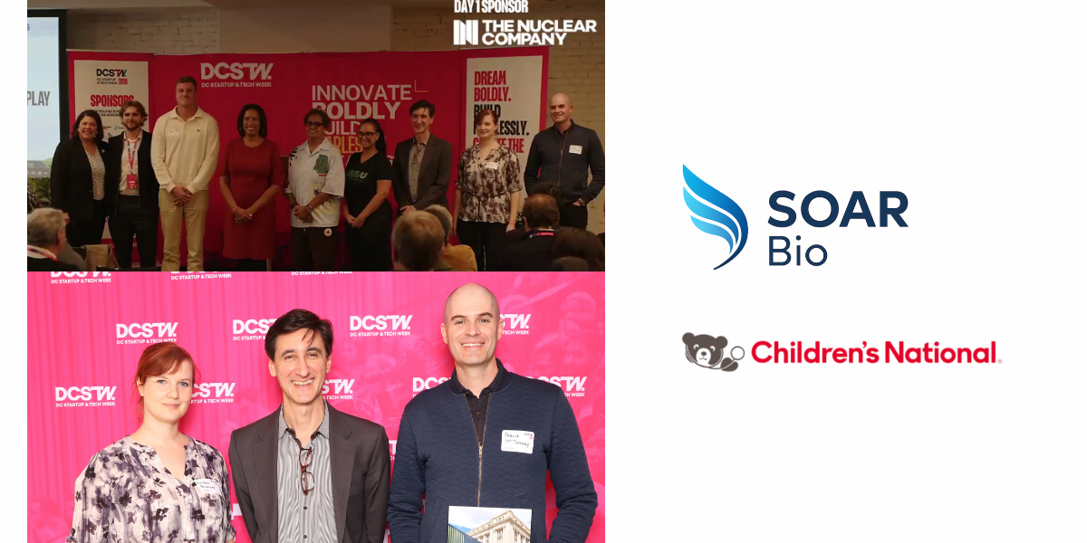 SOAR Bio Wins $600,000 DC Technology Ecosystem Fund Award to Expand the District’s First Life Sciences Venture Studio