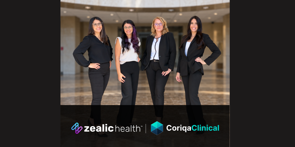 Zealic Health and Coriqa Clinical Announce Strategic Partnership to Redefine Clinical Trial Execution — From Reactive to Proactive
